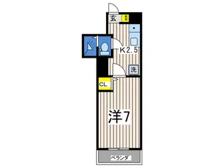 M・ステージ上星川【5階】の間取り