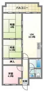 レジデンスマリコ【5階】の間取り