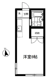 東京都新宿区下落合4【アパート】の間取り