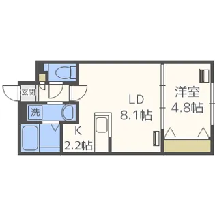 Premiere KOTONI【4階】の間取り