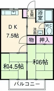 コーポオア【2階】の間取り