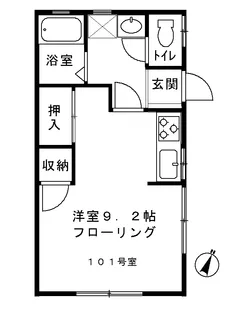 セイコーハイム【1階】の間取り