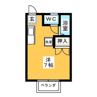 ロイヤル石榑II【2階】の間取り