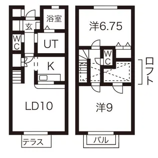 ガーデンプレイスB棟の間取り