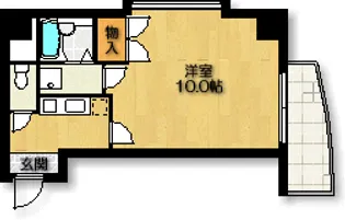 ルミナス本山【4階】の間取り