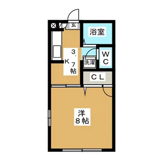 キャピタルMT【1階】の間取り