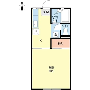 パームタウン【1階】の間取り