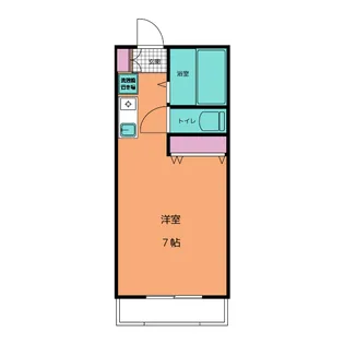 パインフィールド【2階】の間取り