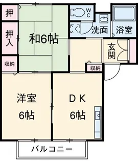 オーシャンヒルズJ【1階】の間取り