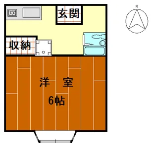ルース【2階】の間取り