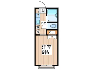 モンシャトー曽根【1階】の間取り