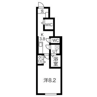 ダンケ【1階】の間取り