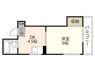 ホワイトコートセザム【3階】の間取り
