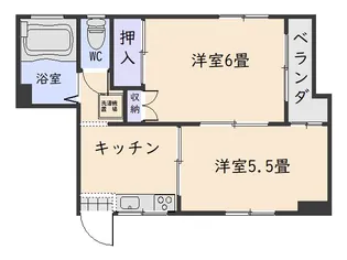 YAMATO BLD【5階】の間取り