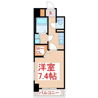 ルーカス武之橋【4階】の間取り