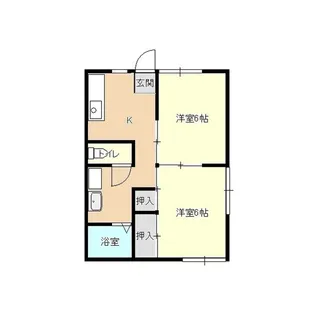 マーガレットハイツ【2階】の間取り