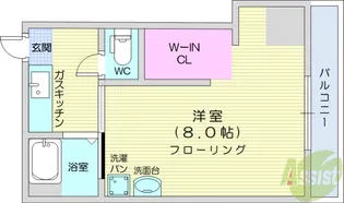 神明レジデンス【3階】の間取り
