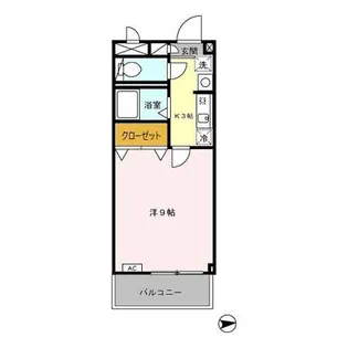 リバービレッジ宝来町【2階】の間取り