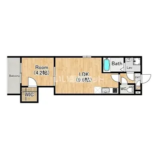 兵庫県明石市魚住町西岡【アパート】の間取り