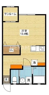Good ForestII【2階】の間取り