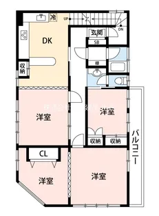 高橋ビル【3階】の間取り