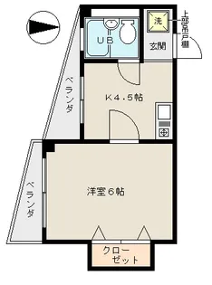 メゾンド・ロッシュ【2階】の間取り