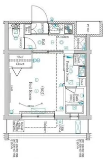 ラフィスタ元町I【2階】の間取り