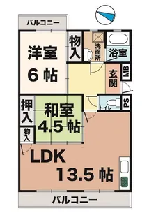 兵庫県神戸市垂水区本多聞3【マンション】の間取り