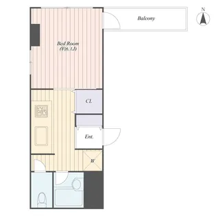 リーフ8【2階】の間取り