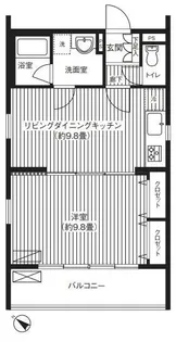 シエールグラン上池台【1階】の間取り