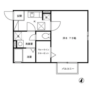 グランドソレーユ【1階】の間取り
