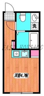 東京都渋谷区本町2【マンション】の間取り