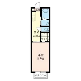 サンクレスト【1階】の間取り