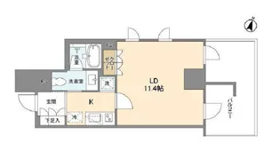LaSante麹町【7階】の間取り