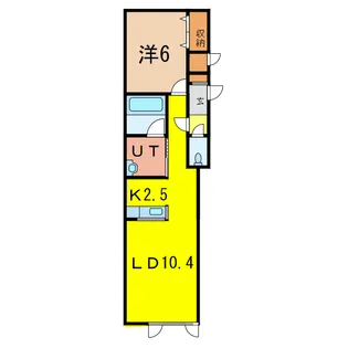 グラード【2階】の間取り