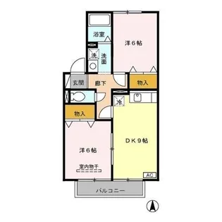 神沢の丘【2階】の間取り