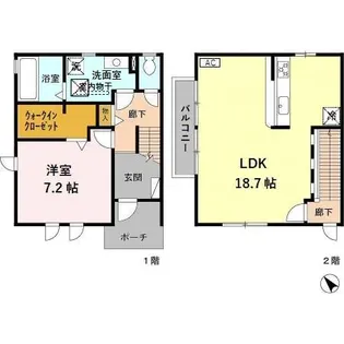 石川県金沢市西念1【一戸建】の間取り