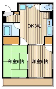 パークサイドハイム【3階】の間取り