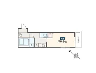 埼玉県さいたま市岩槻区東岩槻5【アパート】の間取り