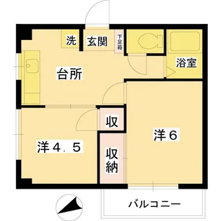 アイリットマンション【1階】の間取り
