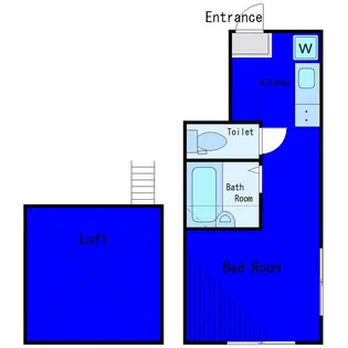 東京都大田区南久が原1【アパート】の間取り