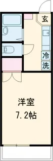 ドミール犬目【2階】の間取り