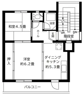 下九沢第3【5階】の間取り