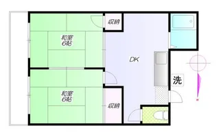 東京都小金井市貫井北町5【アパート】の間取り