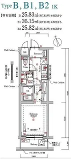 MAXIV蓮根【1階】の間取り