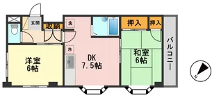 東京都江戸川区大杉4【マンション】の間取り