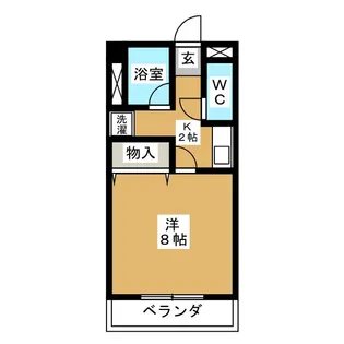 CANAL1986【2階】の間取り