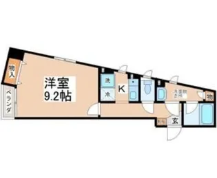 エルシャフト【2階】の間取り