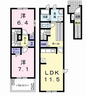 イデアル ピエスの間取り