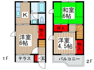 千葉県流山市西初石3【一戸建】の間取り